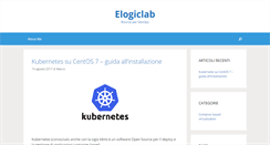 Desktop Screenshot of elogiclab.com
